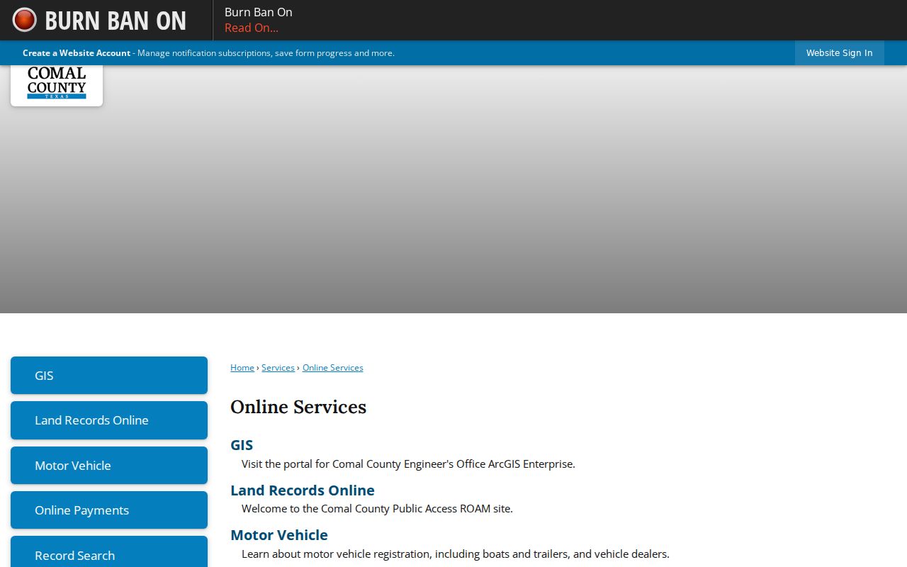 Schertz neighbors Comal County online GIS and land-record services